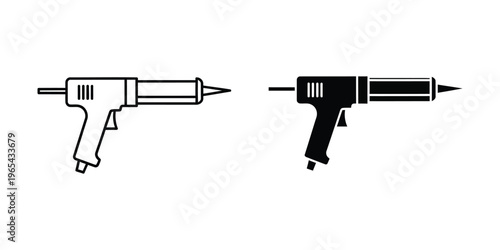 Comparison of two spray gun designs for different paint application tasks