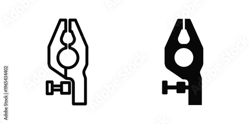 Comparison of a standard and locking pliers design for gripping and holding objects securely