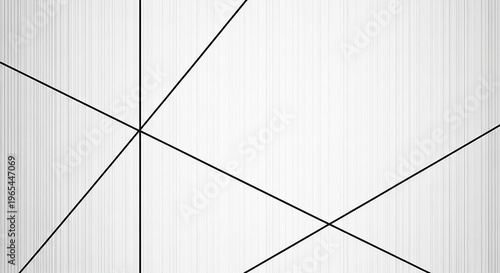 Abstract Geometric Gray Metallic Background with Linear Pattern