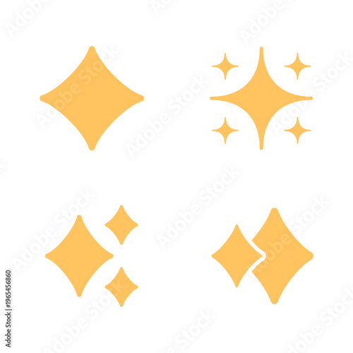 반짝이 아이콘 세트