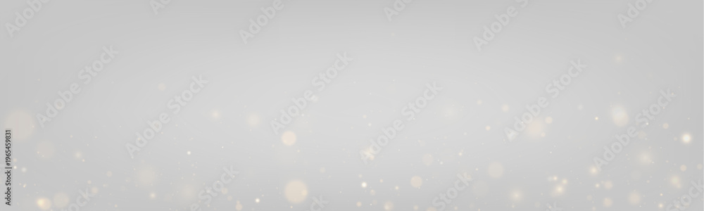 Fototapeta premium Gold glitter dust flows gently across soft glowing bokeh. Shimmering particles create luxury festive background feel. PNG overlay.
