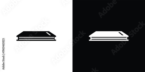 Black and white of closed books with bookmarks