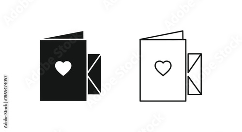 Heartfelt greeting cards Vector