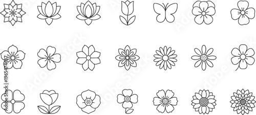 Traditional Japanese Hand Fan Vector Set With Cherry Blossoms Waves And Floral Patterns For Oriental Cultural Summer Decor And Celebration