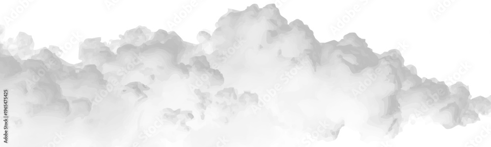 Fototapeta premium Light swirling smoke with wispy streaks, smooth motion and airy patterns vector