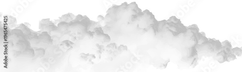Light swirling smoke with wispy streaks, smooth motion and airy patterns vector