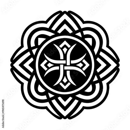 A filled style icon of eternity symbol