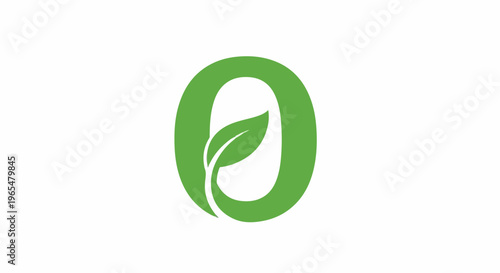 Green circular logo with a sprouting leaf