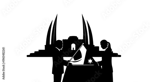 Thai Democracy Monument Symbolizing Unity and Progress