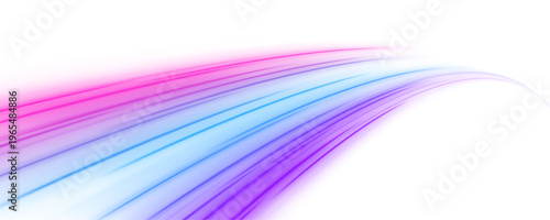 PNG. Vibrant neon spirals twist forward in glowing motion. Light particles scatter with speed and energy. Perfect for futuristic digital artwork.
