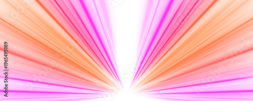 Neon orange and pink waves spiral across futuristic night road. Glowing motion lines enhance fast digital transport feel. Clean PNG artwork.