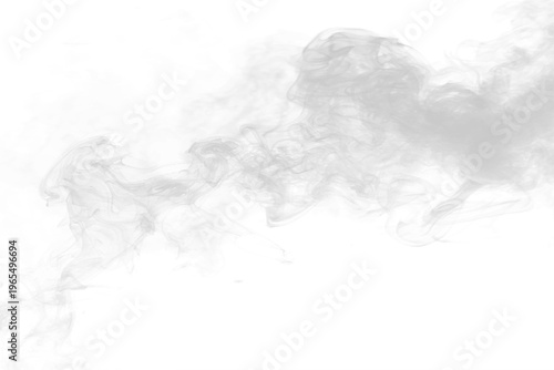 Volumetric smoke cloud with smooth shading and realistic depth, suitable for dramatic effects. vector