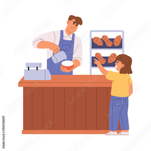 Customer Discount  vector concept illustration EPS file