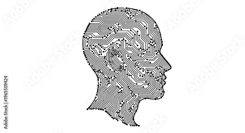 Coin with profile of a man.