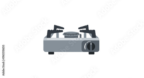 Electric portable single burner stove.
