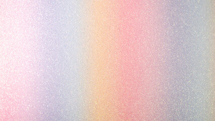 Abstract gradient glitter background with soft pastel colors blending in a smooth texture