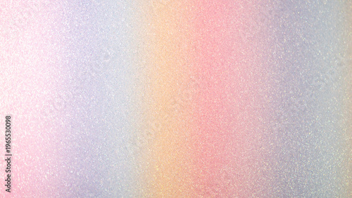 Abstract gradient glitter background with soft pastel colors blending in a smooth texture