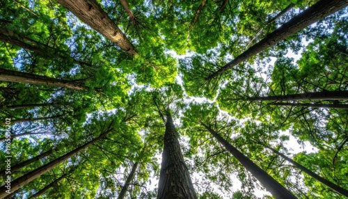 Vertical ascent into verdant heights