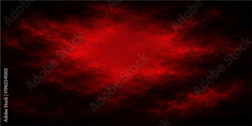 The intensity of this deep red abstract, emanating from a dark center, evokes a sense of both mystery and depth. The dynamic interplay of light and shadow, combined with the gradient of the red hue.