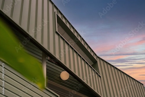 twilight sky architectual property 