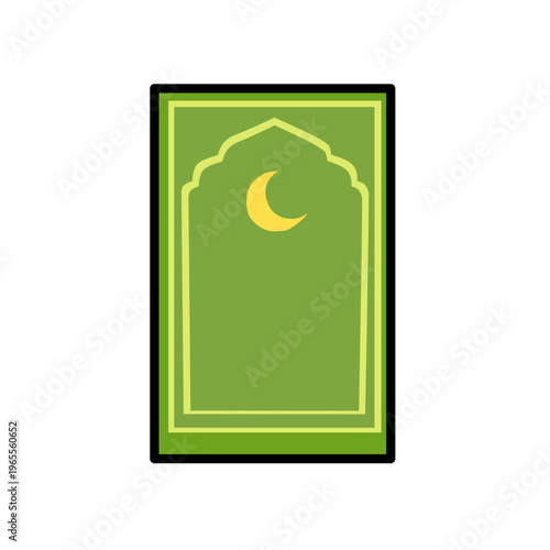 Islamic prayer mat sajadah