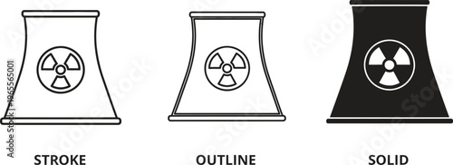vector illustration of a set of metal screws and bolts