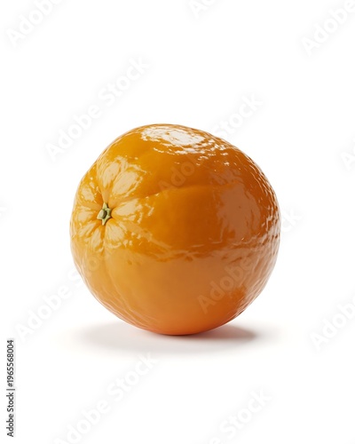 Orange fruit isolated on white background