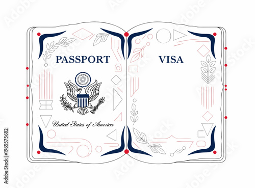 US visa, Visa in passport entry ban, fee for US visa, tour of the USA denied, airport and customs, checkpoint and illegal immigrants, closed borders and rejected and refused USA visa, H-1B visa
