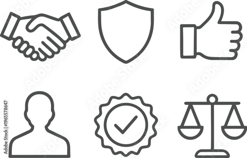 Flat style blue corporate management and analytics icon collection. Features reporting charts, office workflow, communication tools, productivity, and strategic planning elements.