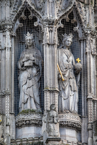Photography Eleanor Cross at Charing Cross in London, UK