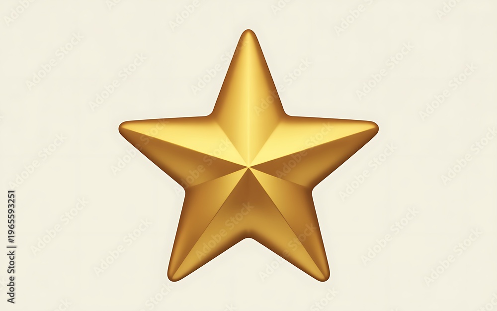 Obraz premium golden flower petal geometric shape