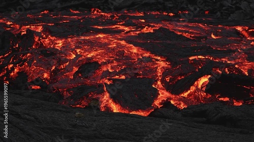 fire in the fireplace