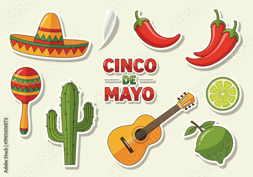 Photos Cinco de Mayo Celebration with Traditional Mexican Elements.