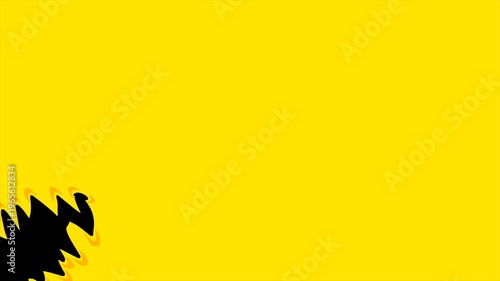 2D cartoon comic transition effect collection with alpha channel