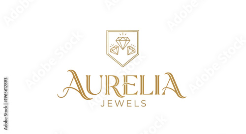 Aurelia Jewels luxury brand logo.