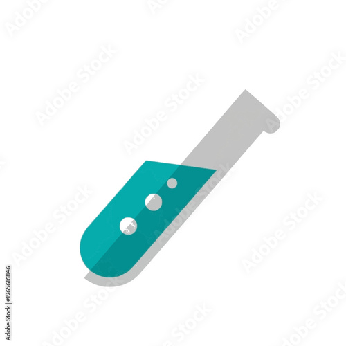 green utility knife blade vector illustration with refined detail and versatile visual appeal, ideal for brochures, presentations, websites, and branding