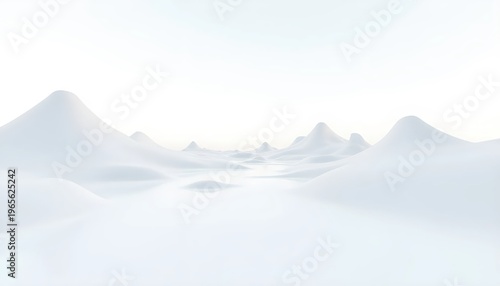 Dramatic Lighting Polygon Terrain Modern Minimal Background