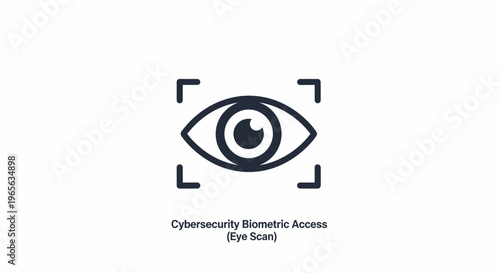 Biometric Eye Scan Security System Technology.