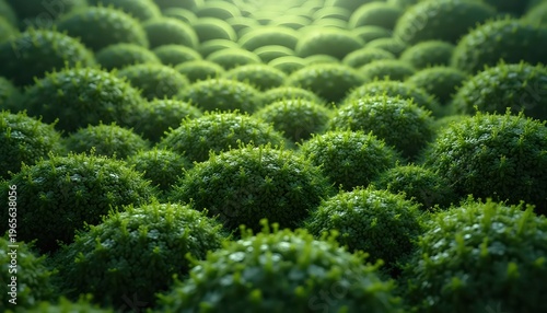 Futuristic Sustainable Design Nature And Structure Visual Concept