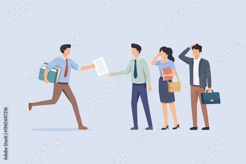 People and Business Work