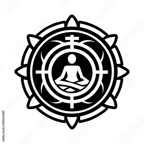 Enlightenment icon in filled style