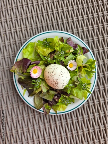 salad with eggs