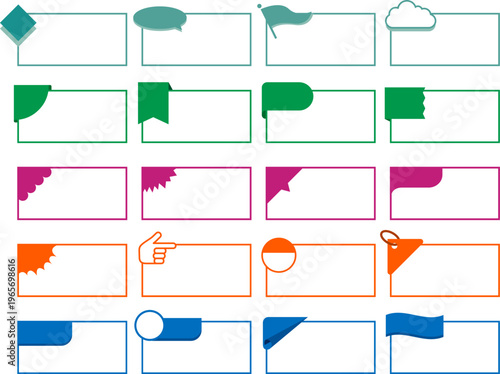 左上コーナー装飾セット