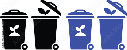 Illustration of communication and interaction between two pairs of individuals