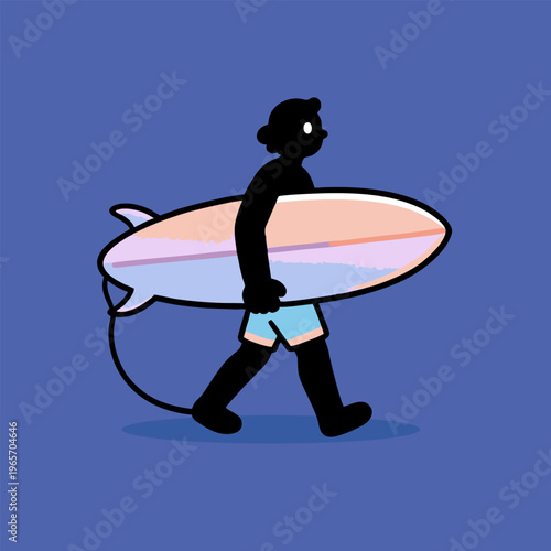 Surfer riding a wave with black wetsuit in ocean