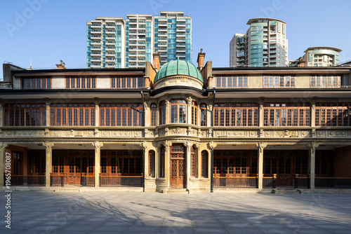 Photography Shikumen historical buildings in Shanghai, China, Asia