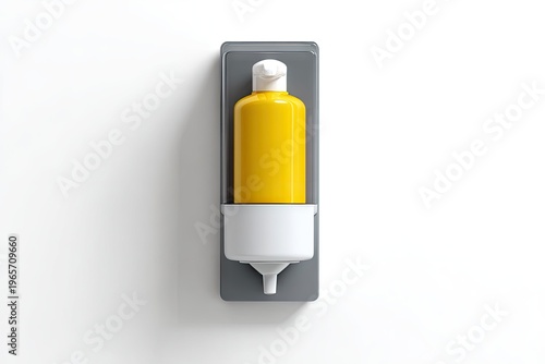 Formula dispenser isolated on white background