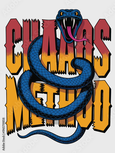 Fierce dragon surrounded by flaming textual elements isolated on white background, Vector, illustration