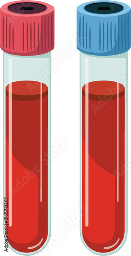 red plastic bottle with lid