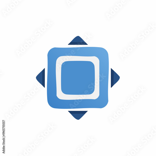 Charming cartoon fox sitting with a bushy tail, friendly and cute animal illustration